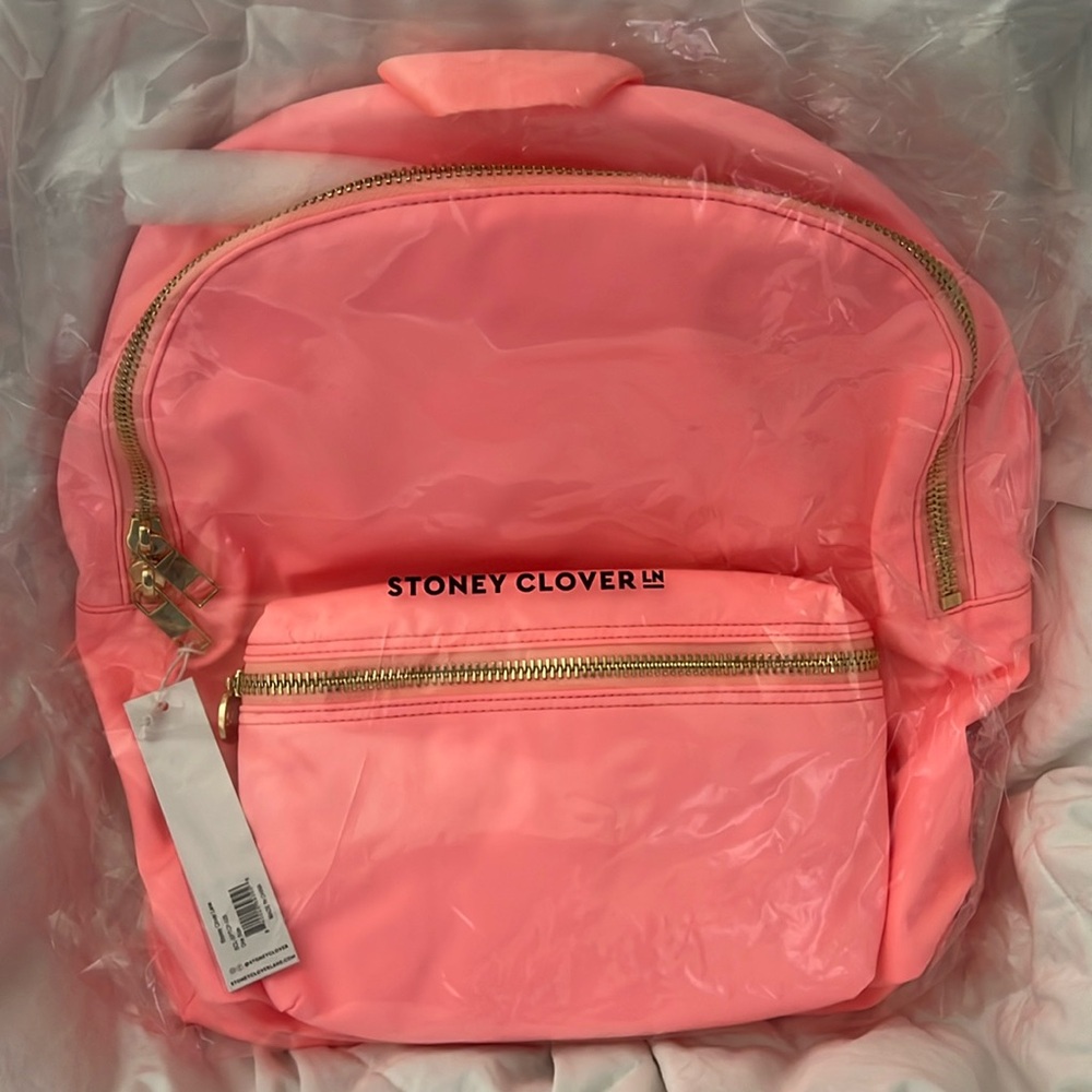*BNWT* Stoney Clover Lane Adult Backpack in Mango. Price if firm. (: